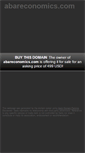 Mobile Screenshot of abareconomics.com